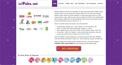 Desktop Screenshot of isipulsa.net